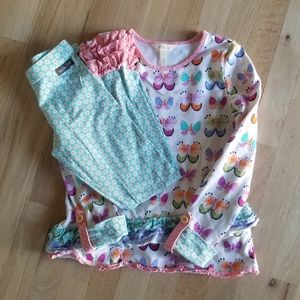 Matilda Jane girls size 8 butterfly set